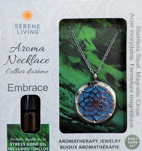 Serene Living Embrace Aromatherapy Necklace