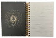 Sun and Moon Spiral Bound Journal