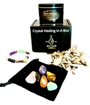 Crystal Healing In A Box - Crystals For Anxiety & Stress
