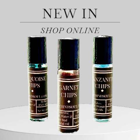 Gemstone And Essential Oil Roller Bottle