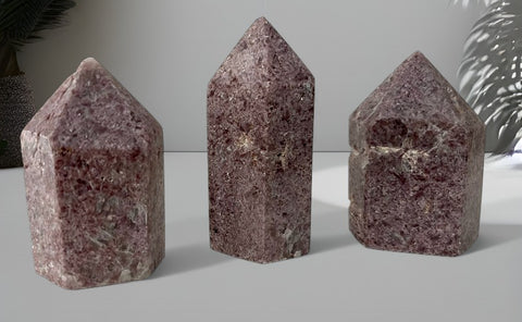 Lepidolite Points