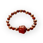 sandalwood and buddha bracelet