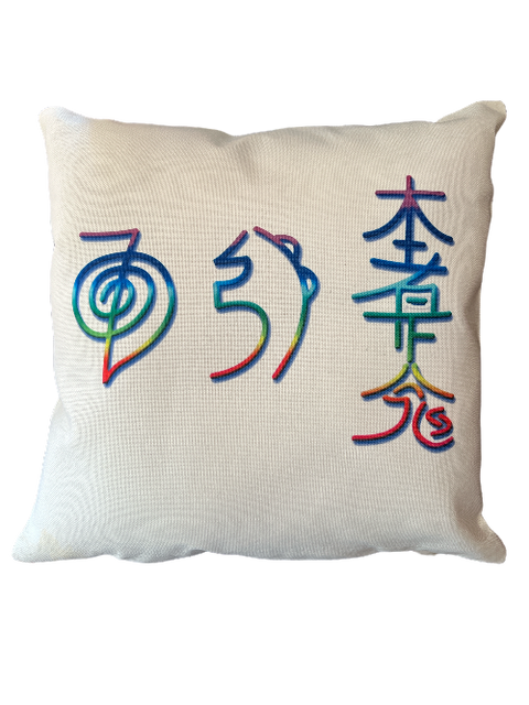 reiki symbols pillow