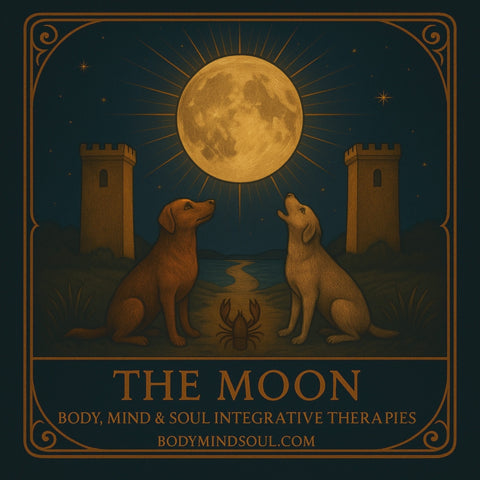 Moon Digital Tarot Card