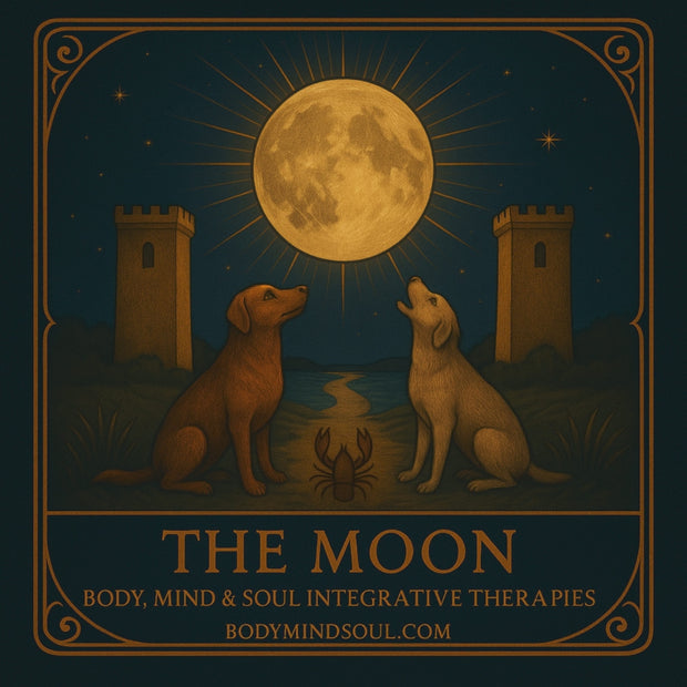 Moon Digital Tarot Card