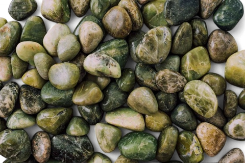 Serpentine Jade Tumbled Stone