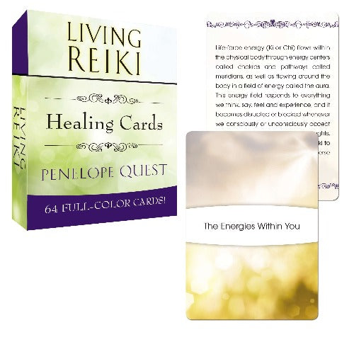 Living Reiki Healing Cards (Tarcher Inspiration Cards): Penelope Quest