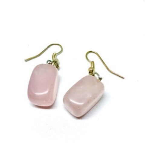Rose Quartz Earrings
