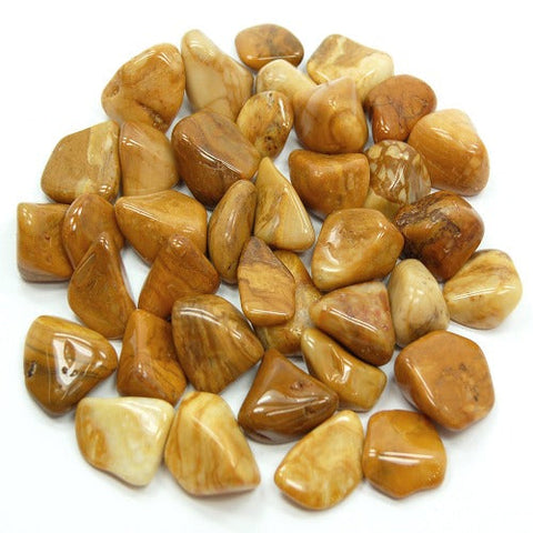 Yellow Jasper Tumbled Stone