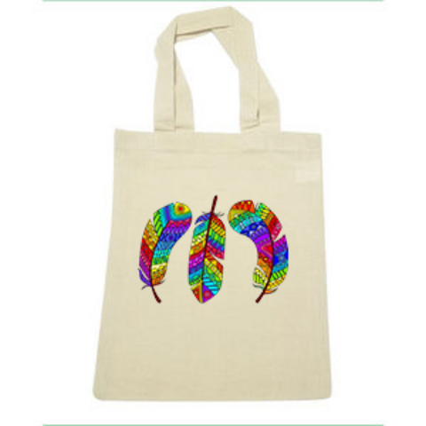 Printed Canvas Totes 14" x 16"
