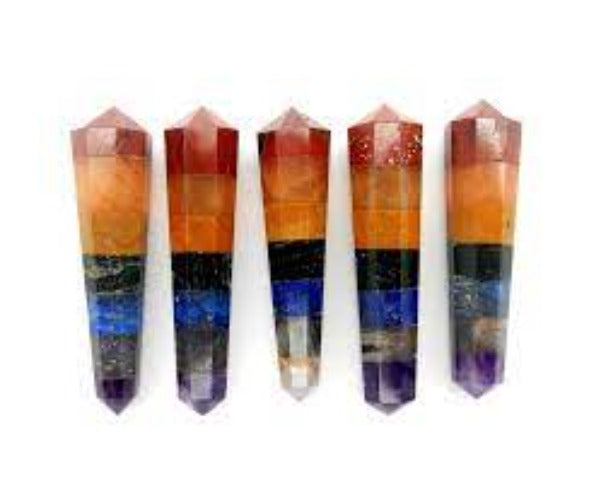chakra couble terminated crystal
