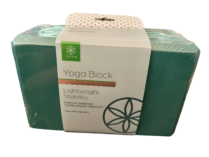 gaiam yoga block