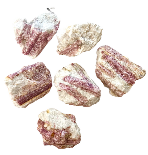 Pink Tourmaline Rough Stone