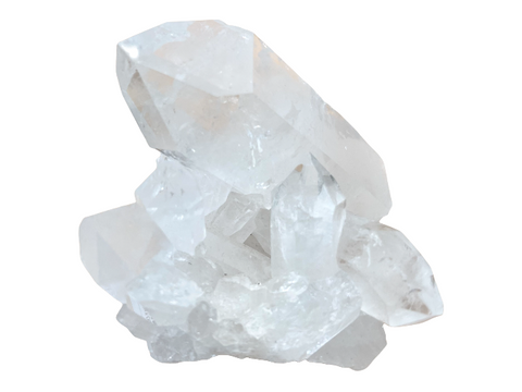 quartz cluster point