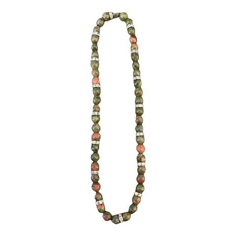 unakite necklace