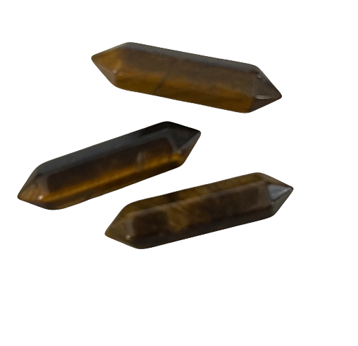 tiger eye double terminated crystal