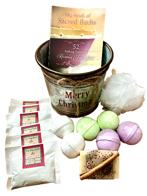 sacred bath gift set