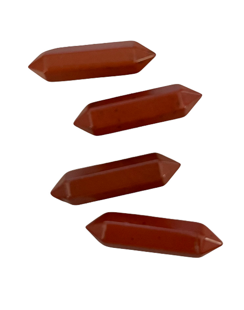 carnelian double terminated crystal