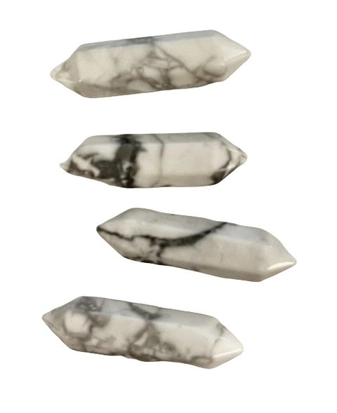 howlite double terminated crysyal