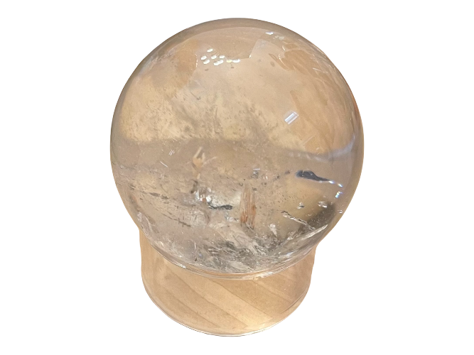 clear quartz sphere