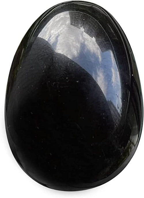 Natural Obsidian Worry Stone