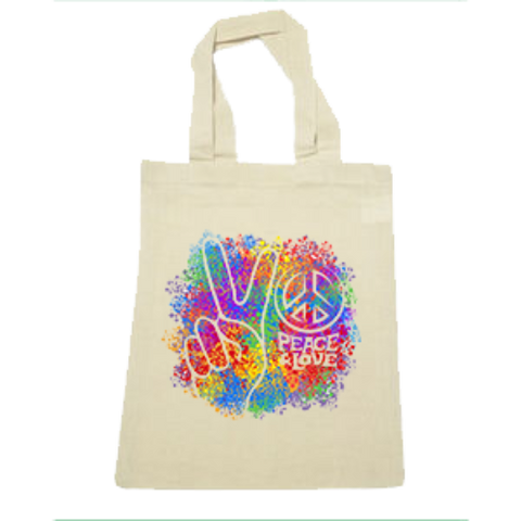 Printed Canvas Totes 14" x 16"