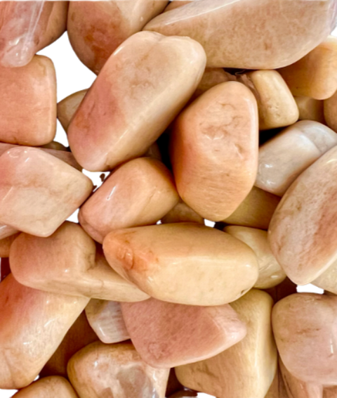 Peach Morganite Tumbled Stone